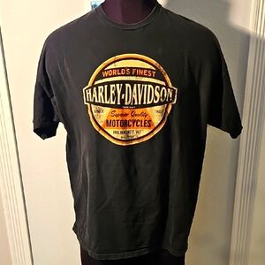 Harley-Davidson Black Men's T-Shirt